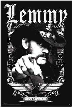 Motorhead's Lemmy - Pointing (24x36) - MUS03268