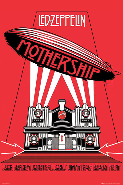 LED ZEPPELIN - Mothership (24x36) - MUS57027