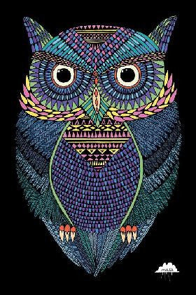 Mulga - Michael The Magical Owl (24x36) - NAT33464
