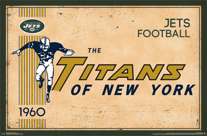 New York Jets Logo (Retro) (24x36) - SPT13179