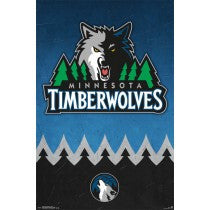 Minnesota Timberwolves Logo (24x36) - SPT13769