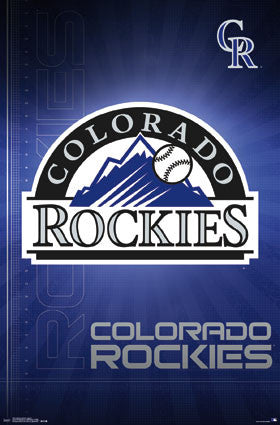 Colorado Rockies Logo (24x36) - SPT14679