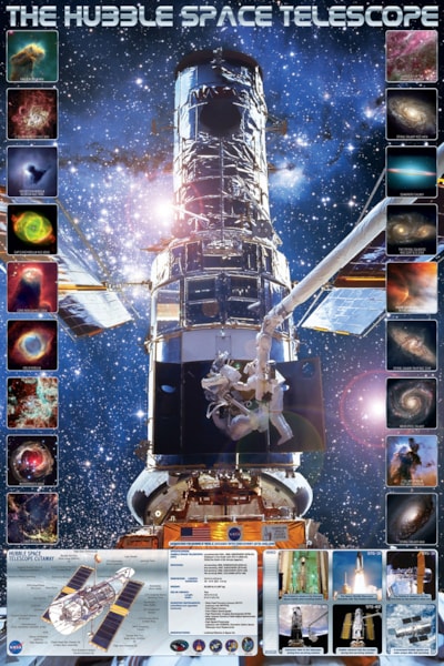 The Hubble Space Telescope - 24X36 Inch Poster