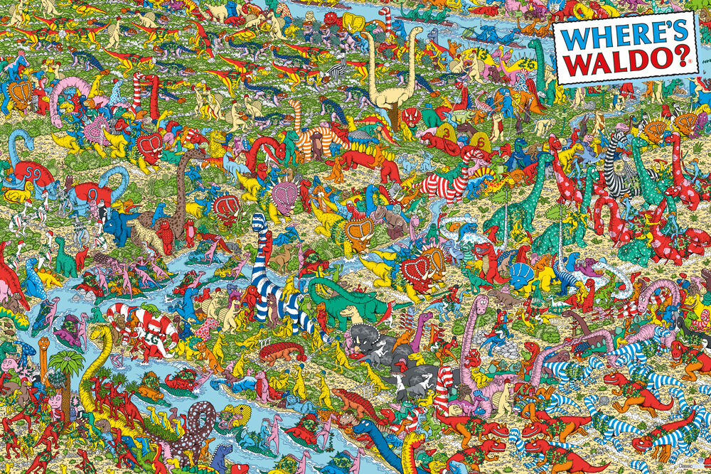 "Where's Waldo" (24X36) N241426