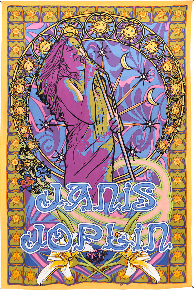 Janis Joplin Tapestry