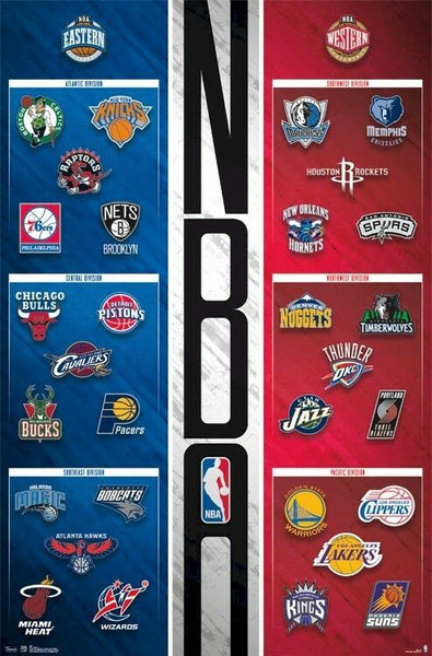 NBA Logos 2012 - 24x36 - SPT33372